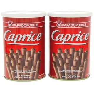 Caprice Wafer Roll, Chocolate, 2 X 115 G, 20% Extra